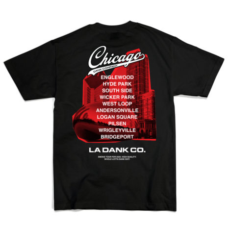 Tour Chicago tee Back