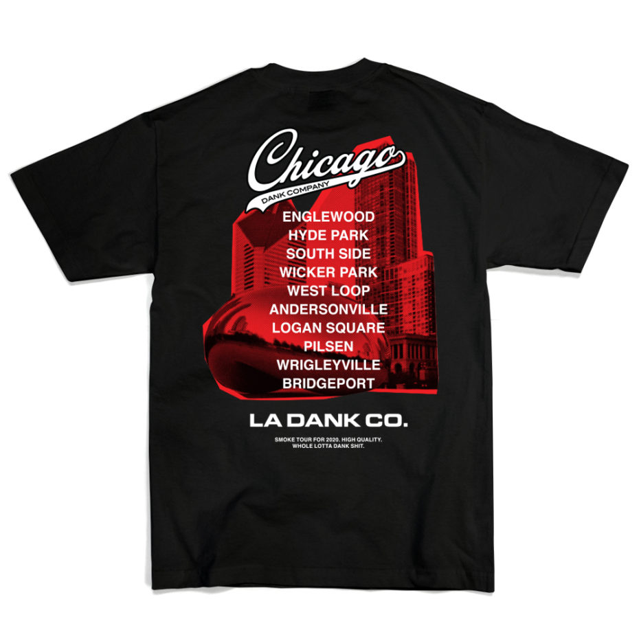 Tour Chicago tee Back 1