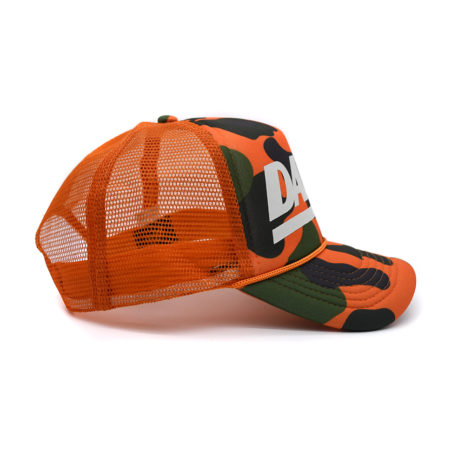 LA Dank Hat Orange Camo Side copy