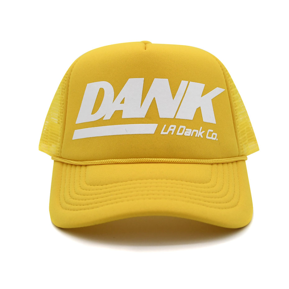 LA Dank Hat Yellow Front copy