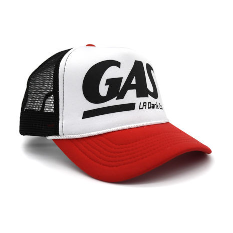 Gas Hat White Red Bill Angled copy