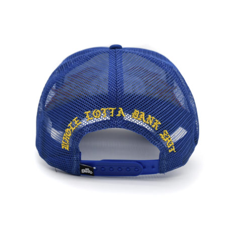 LA Dank Flames Blue Hat Back copy