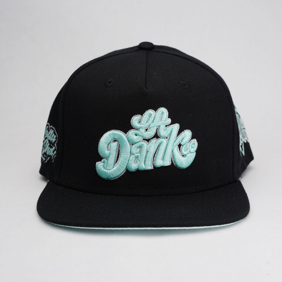 la-dank-snapback-hat-Tiffany-blue-front2